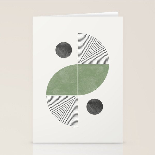Geometric Shape 01 Stationery Card Gallery Image 1