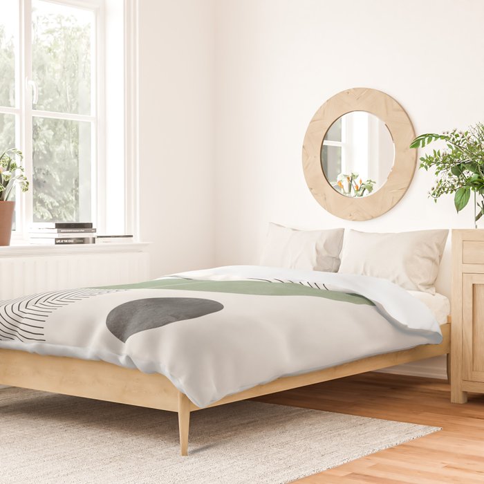 Geometric Shape 01 Duvet Cover Gallery Image 2