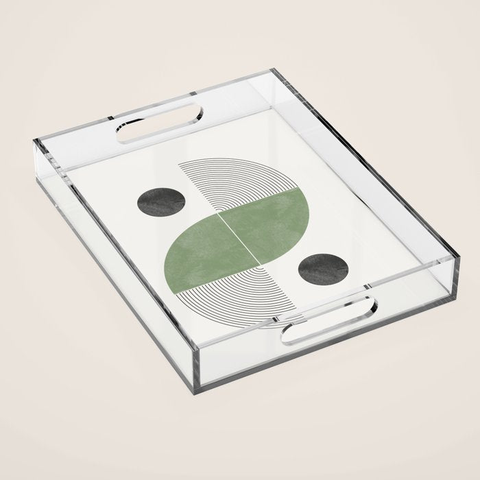 Geometric Shape 01 Acrylic Tray Gallery Image 1