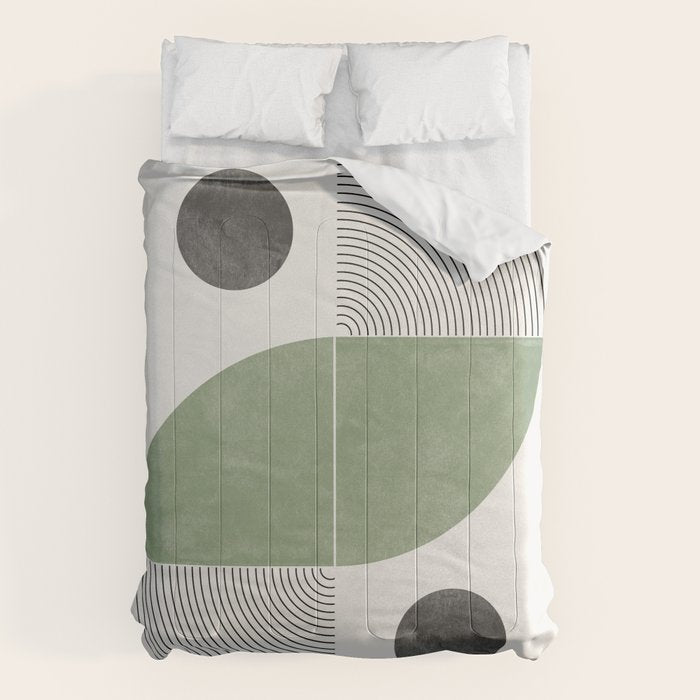 Geometric Shape 01 Comforter Gallery Image 1