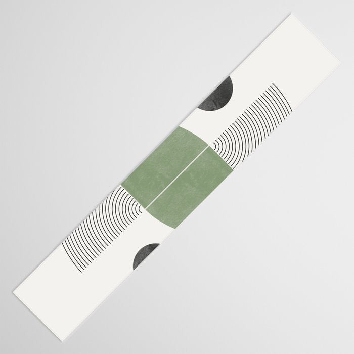 Geometric Shape 01 Table Runner Gallery Image 3