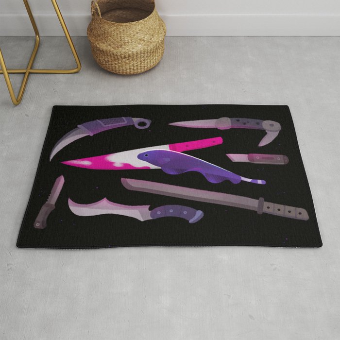 Ghost Knife fish Rug Gallery Image 1