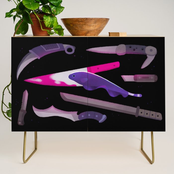 Ghost Knife fish Credenza Gallery Image 1