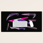 Ghost Knife fish Desk Mat Gallery Image 1