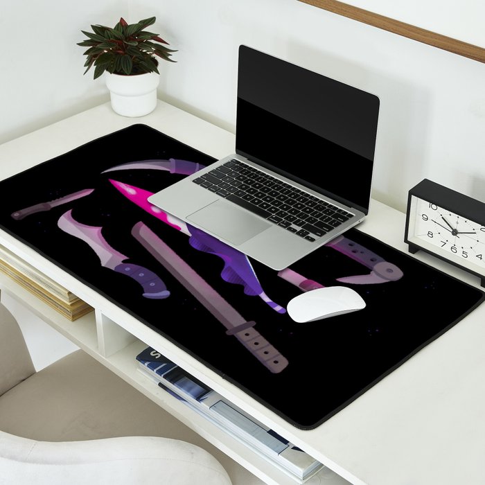 Ghost Knife fish Desk Mat Gallery Image 2