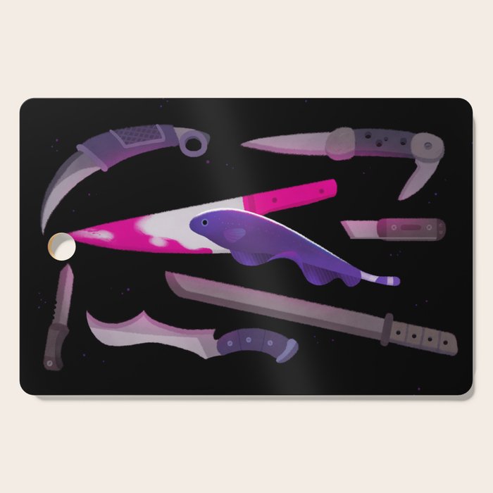 Ghost Knife fish Cutting Board Gallery Image 1