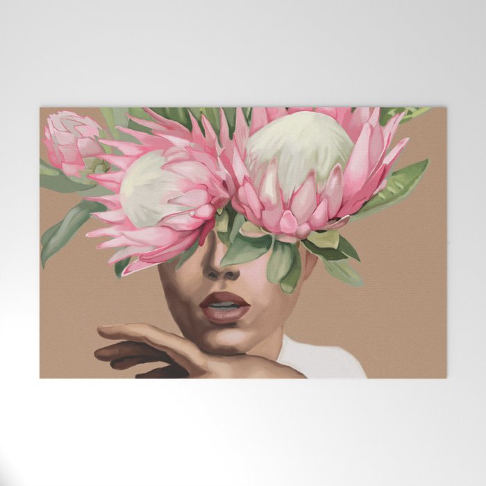 Floral Elegance 1 Welcome Mat Gallery Image 1