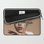 Floral Elegance 1 Laptop Sleeve Gallery Image 2