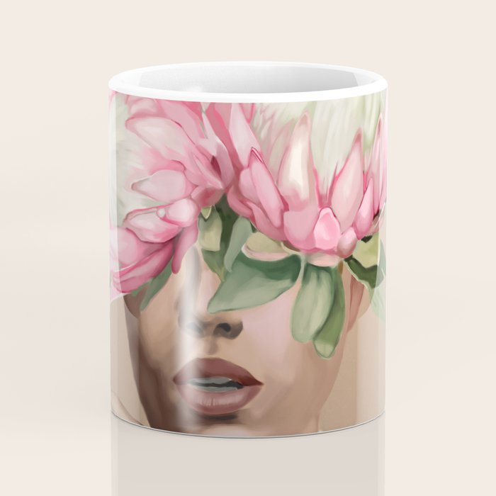 Floral Elegance 1 Coffee Mug Gallery Image 4