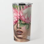 Floral Elegance 1 Travel Mug Gallery Image 1
