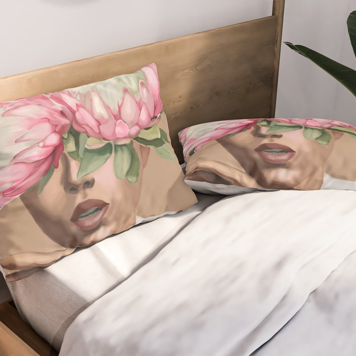 Floral Elegance 1 Pillow Sham Gallery Image 2