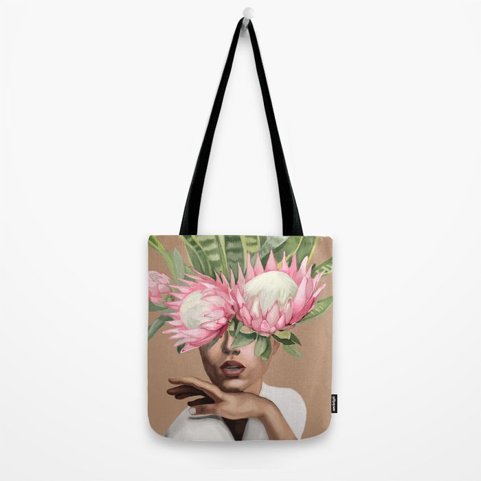 Floral Elegance 1 Tote Bag Gallery Image 2