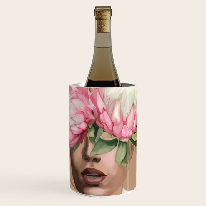Floral Elegance 1 Wine Chiller Gallery Image 1