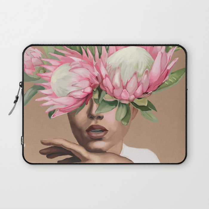 Floral Elegance 1 Laptop Sleeve Gallery Image 1