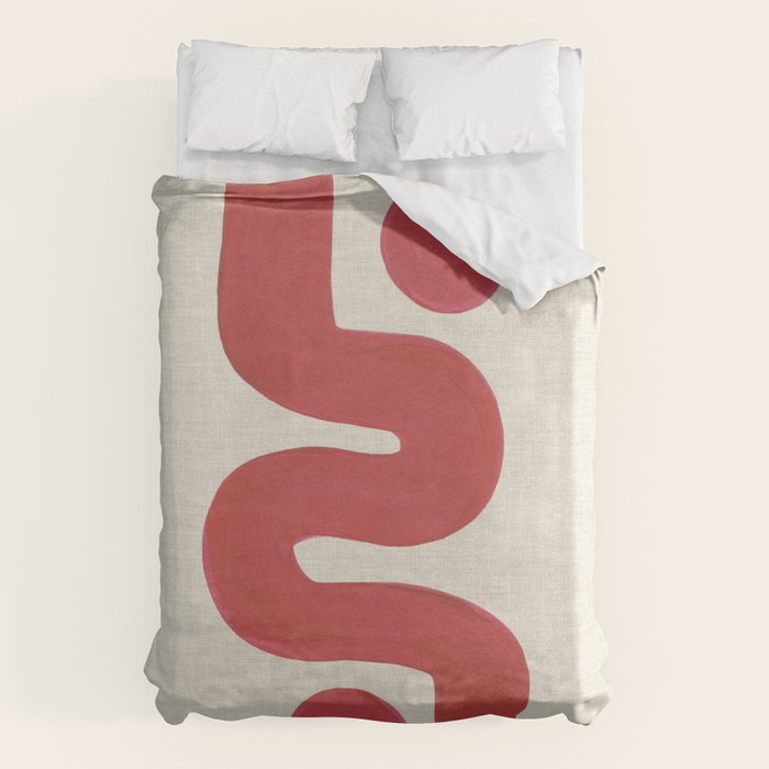 Double Red River Sun Duvet Cover Gallery Image 1