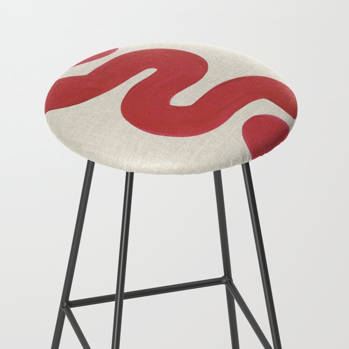 Double Red River Sun Stool Gallery Image 2