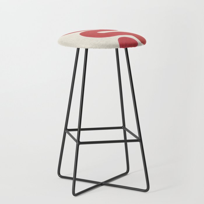 Double Red River Sun Stool Gallery Image 1