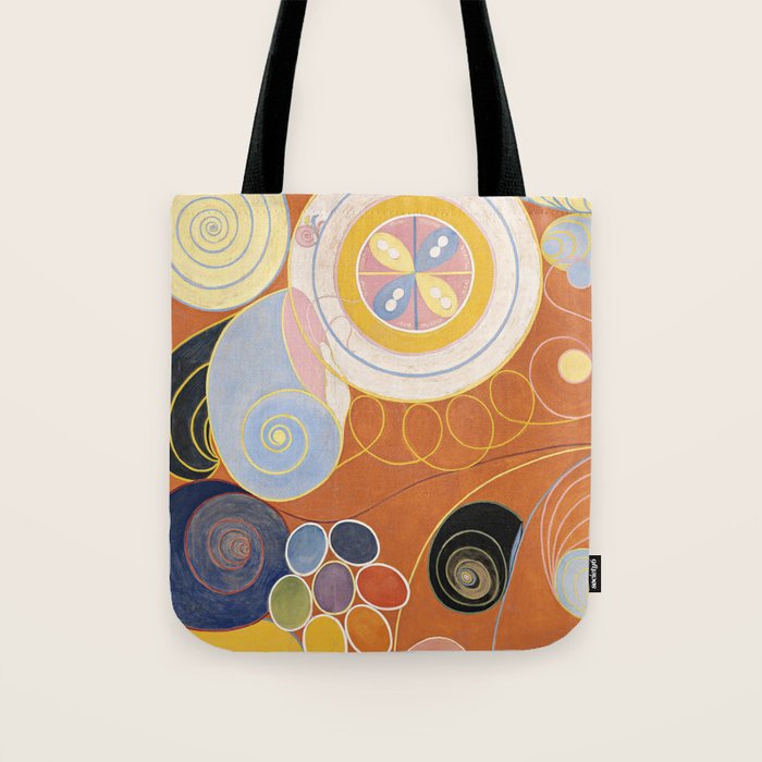The Ten Largest, No 3, Youth by Hilma af Klint Tote Bag Gallery Image 1