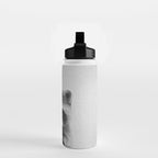 Raccoon - Black & White Water Bottle Gallery Image 2