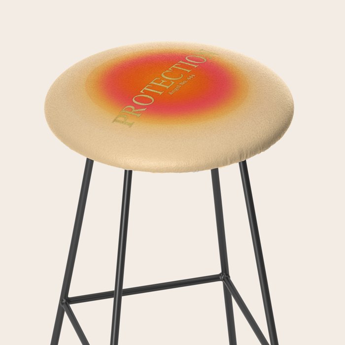 Gradient Angel Numbers: Angel Number 444 - Protection Stool Gallery Image 2
