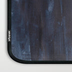 Late November Rothko Inspired Colorful Stripes Navy Blue Olive Green Yellow Laptop Sleeve Gallery Image 3