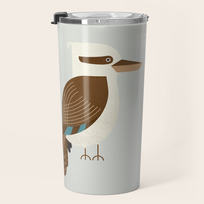 Whimsy Laughing Kookaburra Travel Mug Gallery Image 3