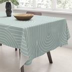 Art Deco Arch Pattern XIX Tablecloth Gallery Image 3