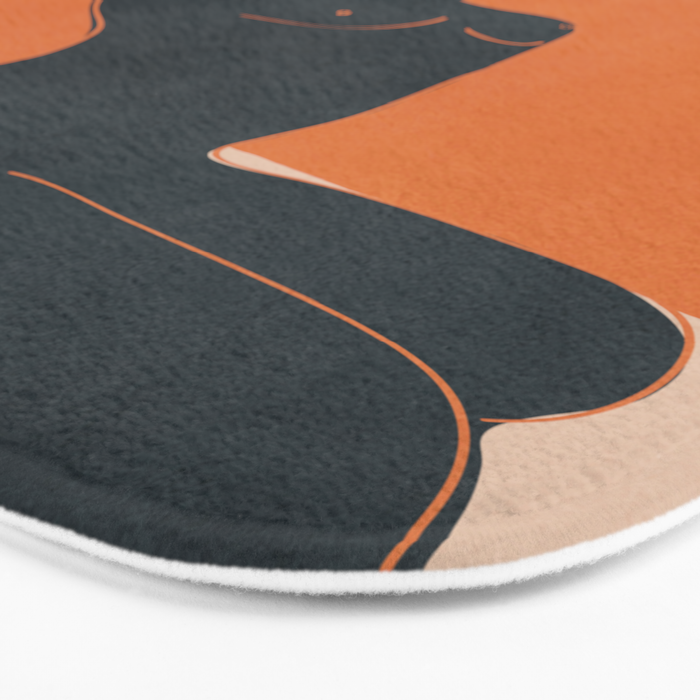 Abstract Nude IV Bath Mat Gallery Image 3