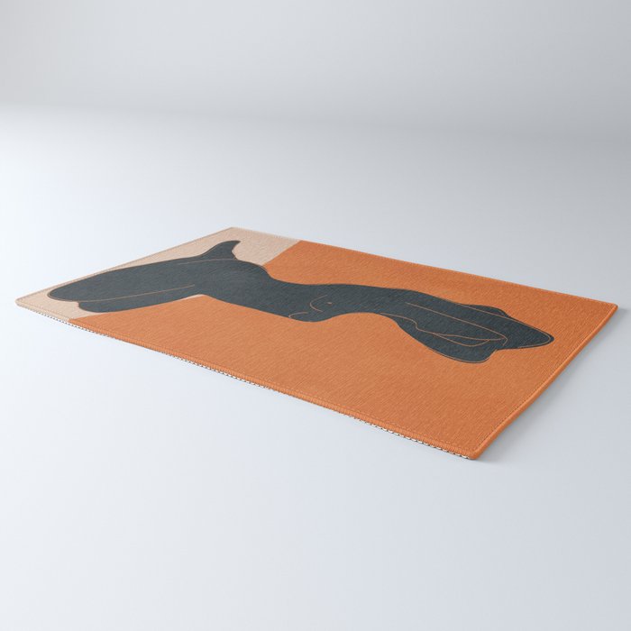 Abstract Nude IV Rug Gallery Image 3