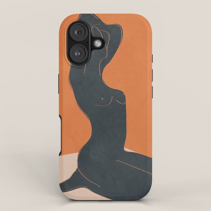 Abstract Nude IV iPhone Case Gallery Image 1