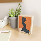 Abstract Nude IV Mini Art Print Gallery Image 2