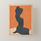 Abstract Nude IV Mini Art Print Gallery Image 1