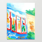 Greetings From Austin Mural watercolor Notebook Gallery Image 4