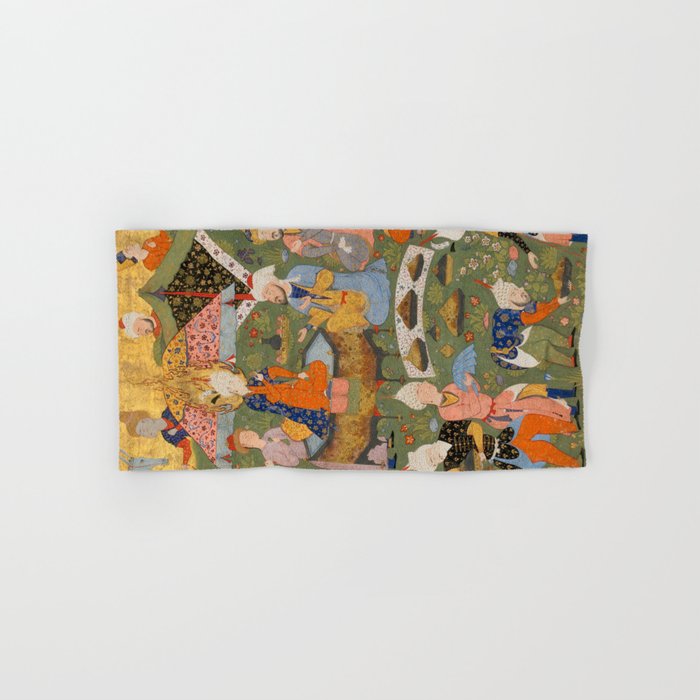 Falnama (Book of omens), Joseph Islamic Antique Art  Bath Towel Gallery Image 1
