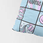 Aquarius Checkered Print Pillow Sham Gallery Image 4