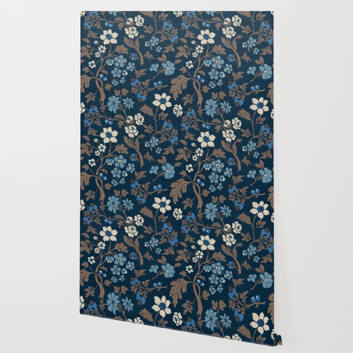 Moody Bohemian Florals Wallpaper Gallery Image 2