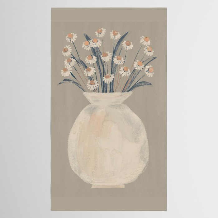 Flowers In A Vase 16 Tablecloth Gallery Image 2