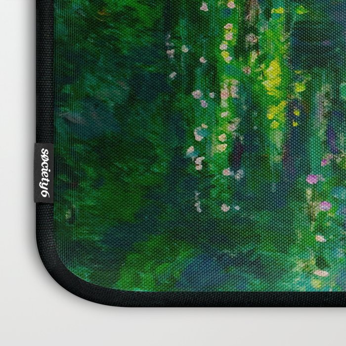 Claude Monet Impressionist Landscape Oil Painting Waterlilies Laptop Sleeve Gallery Image 3