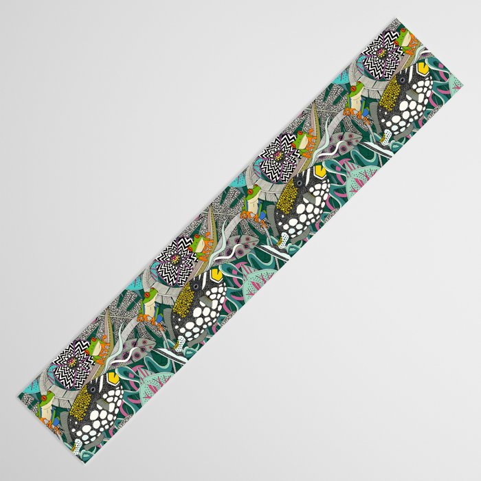ASHA green Table Runner Gallery Image 3