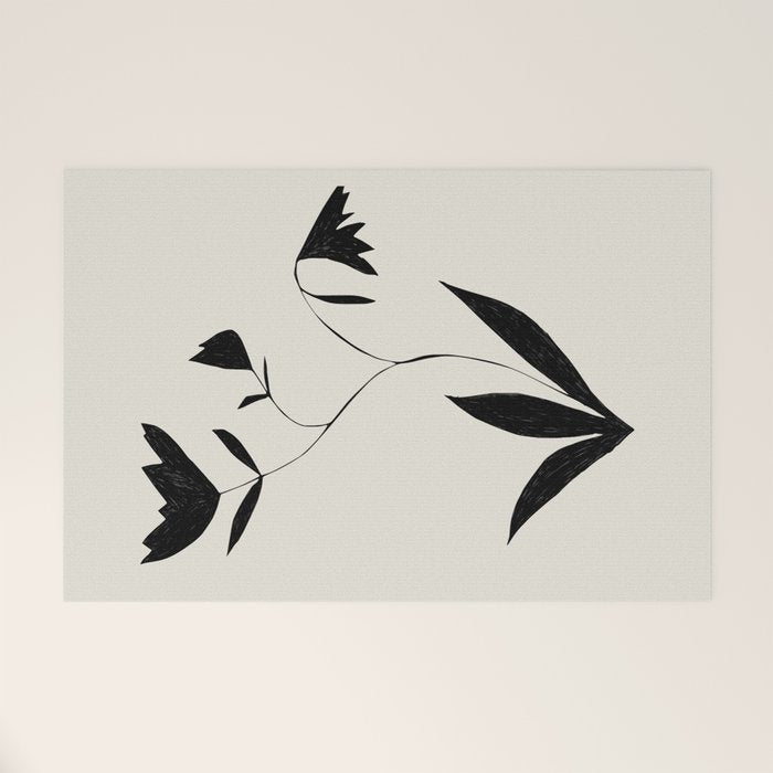 Fading Spring  Welcome Mat Gallery Image 1