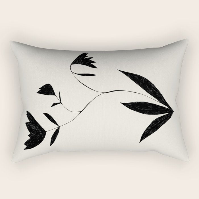 Fading Spring  Rectangular Pillow Gallery Image 1