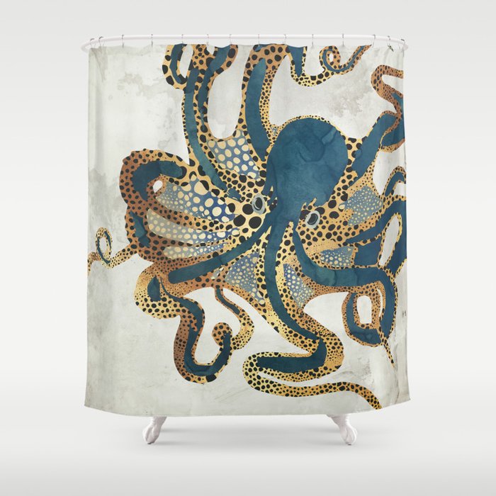Underwater Dream VI Shower Curtain Gallery Image 1