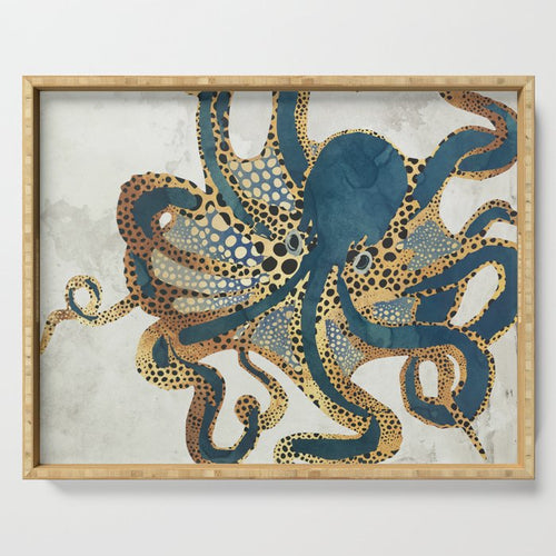 Underwater Dream Vi Serving Tray Gallery Image 1