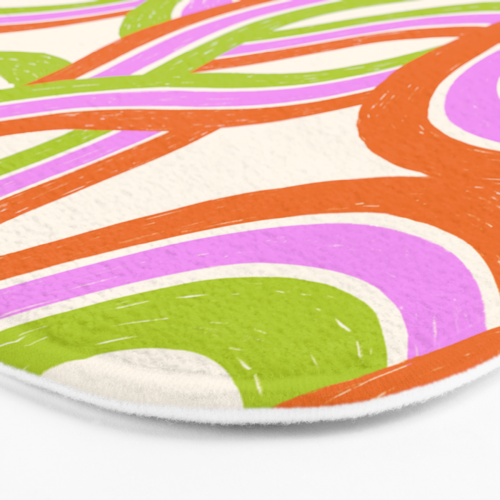 Moka Pot Rainbow - Cream Bath Mat Gallery Image 3