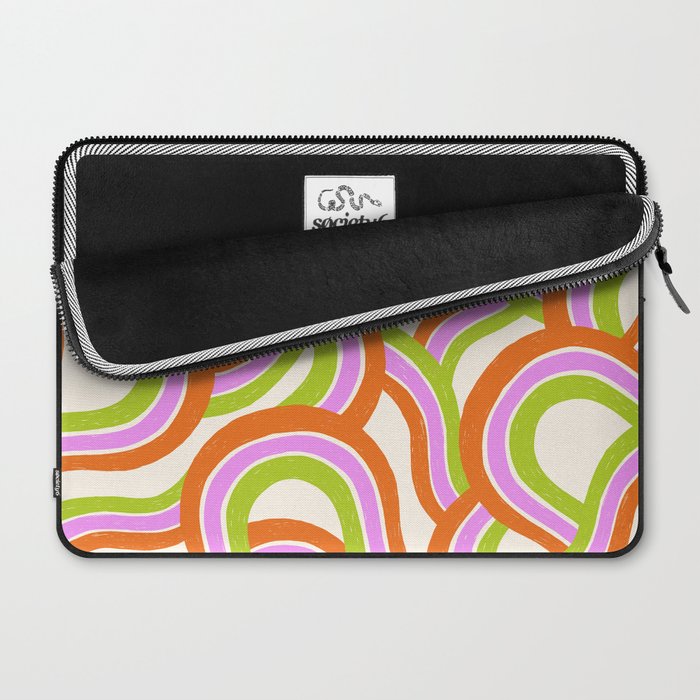 Moka Pot Rainbow - Cream Laptop Sleeve Gallery Image 2