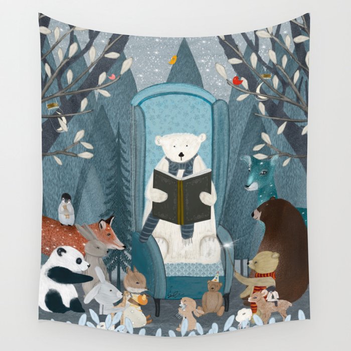 the story book Wall Tapestry Gallery Image 4