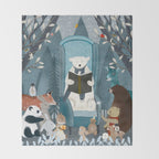 the story book Throw Blanket Gallery Image 2