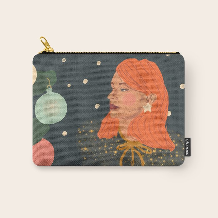 Christmas beauty Carry All Pouch Gallery Image 1