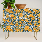 Blossom Pattern â Ochre & Teal Credenza Gallery Image 1