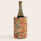 Heriz Vintage Persian Tribal Rug Print Wine Chiller Gallery Image 3